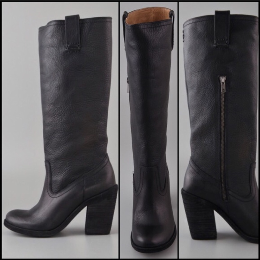 Frye Alexis Inside Zip Leather Boot